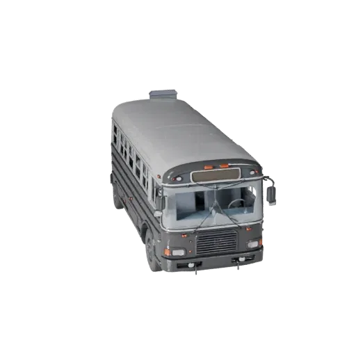 School Bus 3D Model for Unreal Engine - Game Ready Asset