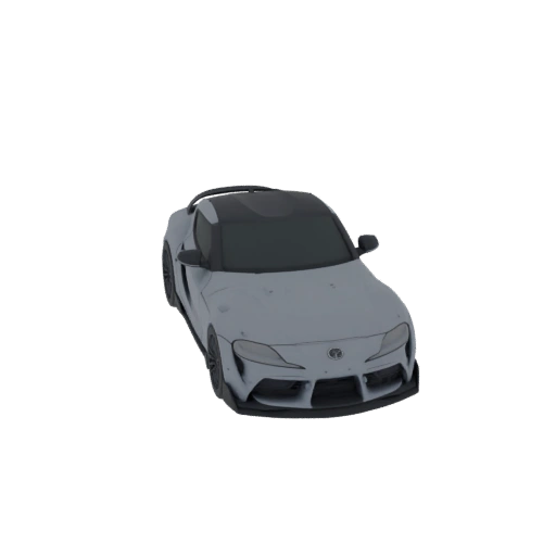 Modern Sports Car 3D Model