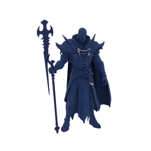 Dark Fantasy Lich Boss Miniature STL