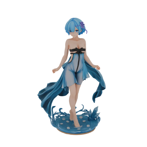 Rem - Re:Zero Summer Dress 3D Model