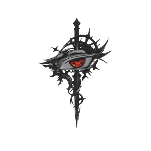 Gothic Eye Sword Emblem
