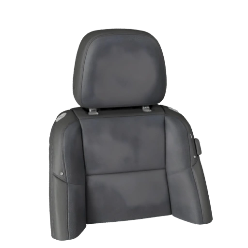 Modèle 3D de siège auto pour Blender et jeux - Actif PBR
