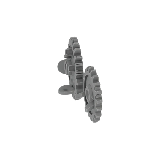 Two Connected Gears