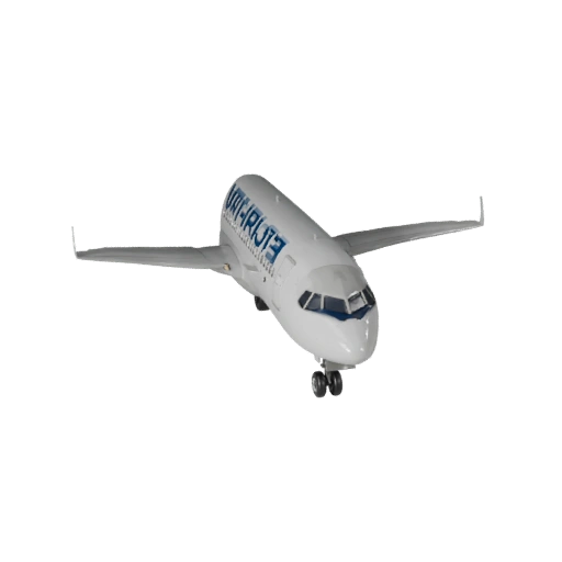 Aereo di linea commerciale Modello 3D per Unreal Engine - Gioco