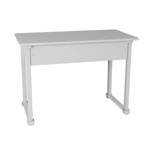 Modello 3D Organizzatore da Scrivania Minimo, vista frontale tre quarti, viewport Unreal Engine, mostra plastica, dettaglio f