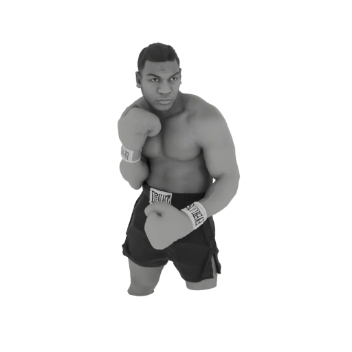 Mike Tyson 3D Model
