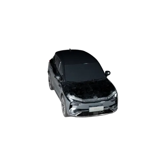 Modelo 3D de SUV Elétrico para Unity - Asset de Jogo Low Poly