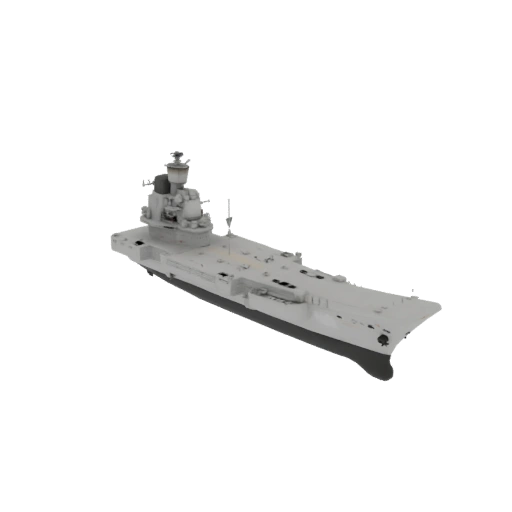 Modern Aircraft Carrier 3D Model