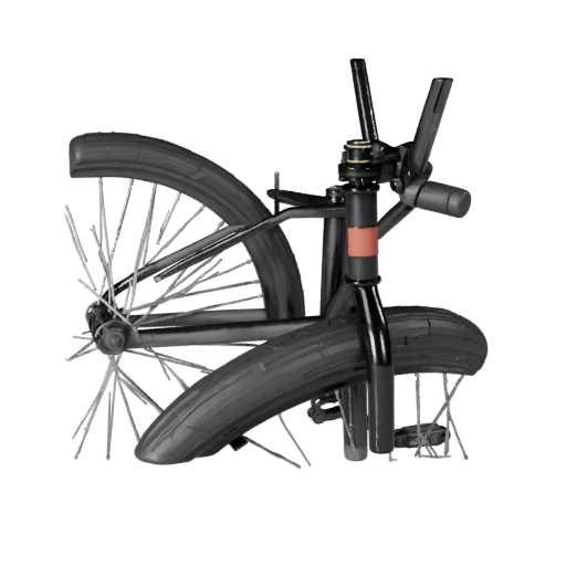 Bici BMX High Poly 3D Model per Rendering Studio Asset PBR