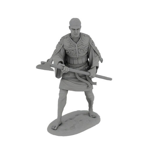 Ancient Warrior with Axe Miniature