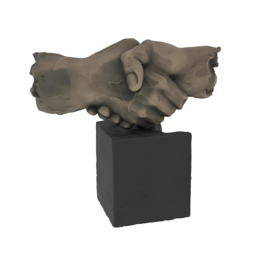 Handshake Sculpture