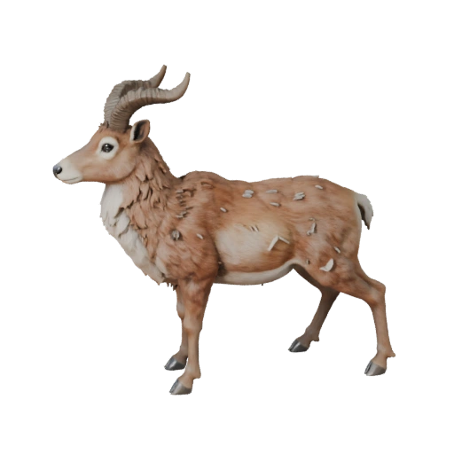 Modèle 3D d'antilope haute poly - Actif STL détaillé pour l'impression