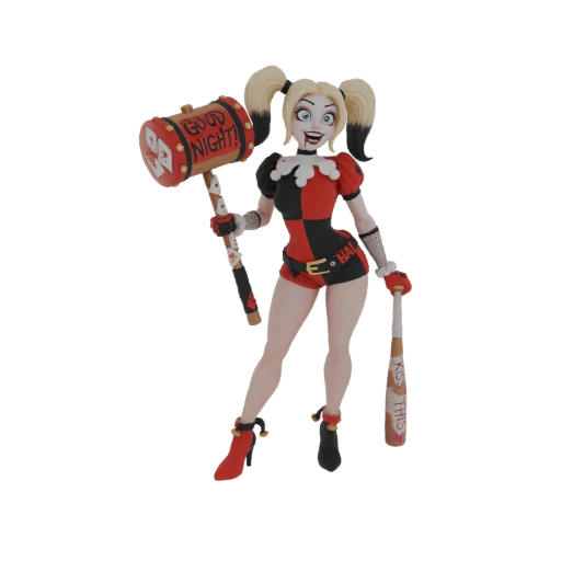 Harley Quinn with Mallet and Bat