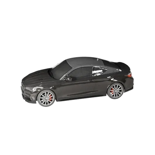 Coupe 3D Model for Unity - Low Poly Game Asset Pro