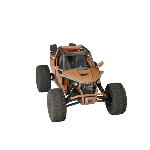 Modèle 3D de Buggy des Dunes pour Blender - Asset prêt pour le rendu