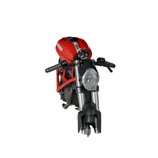 Moto sportive inspirée de ducati 3D - Haute poly PBR