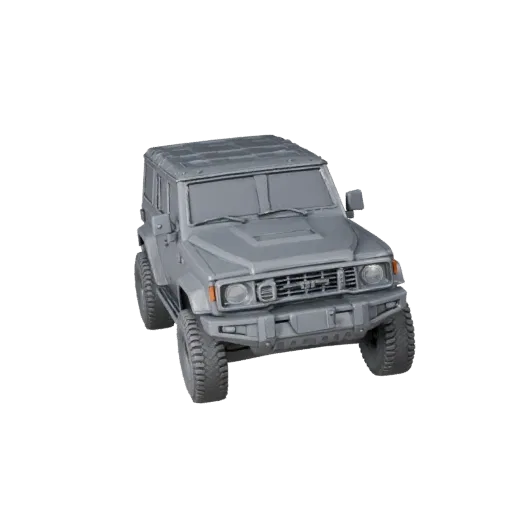 Printable Adventure Suv STL 3D Model for Collectibles &