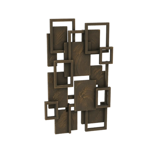 Geometric Abstract Wall Art Sculpture