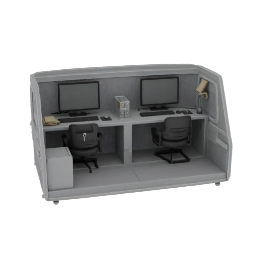 Gazelle Driver's Workplace