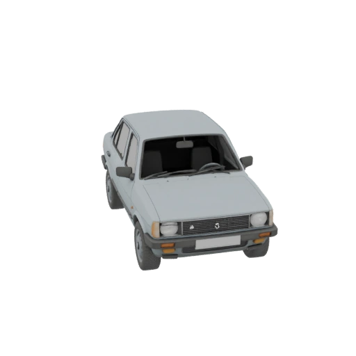 VAZ-2108 "Sputnik" Car 3D Model