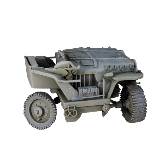 WWII Militär Jeep 3D Modell - Hohe Poly PBR Asset für