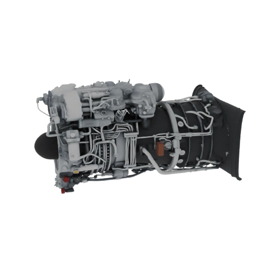 Jet Engine Turbine Model