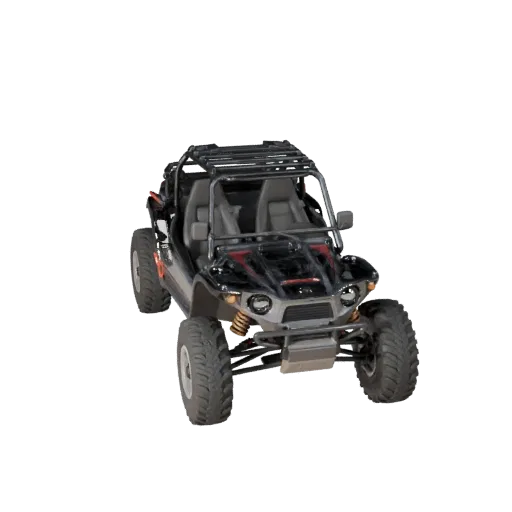 Dune Buggy 3D Model for Blender & Games - Realistic PBR