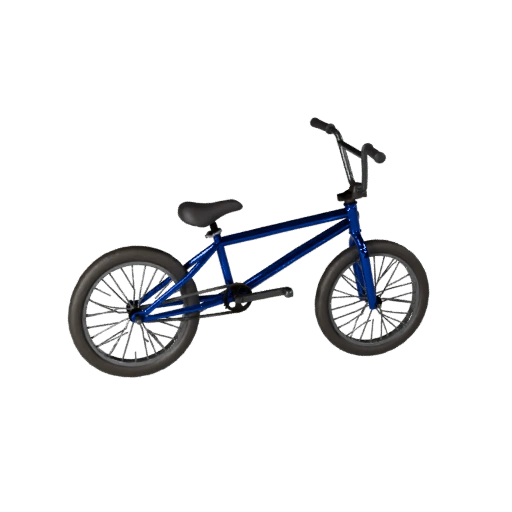 Modello 3D Bici Bmx Low Poly per Unity & Unreal Asset PBR