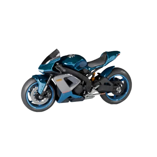Cyberpunk Bike 3D Model for Blender - Render Ready Asset