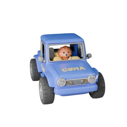 Car 3D Model for Blender - Realistic PBR Render Asset