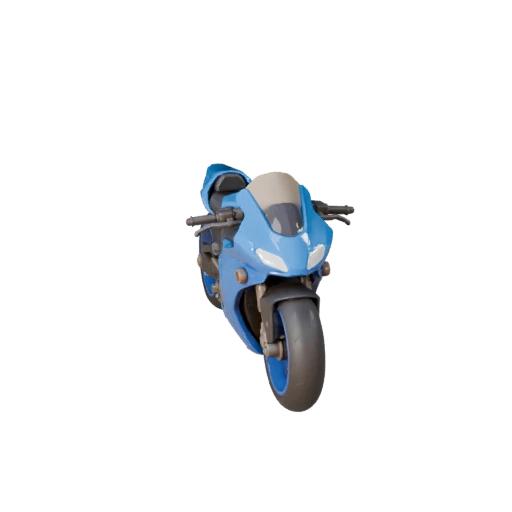 Moto Cyberpunk Imprimible STL Modelo 3D para Coleccionables y