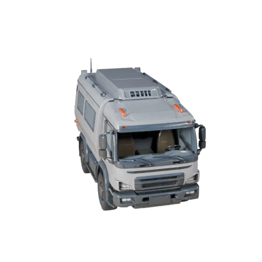 Modèle 3D de Voiture Blindée pour Blender & Jeux - PBR Réaliste