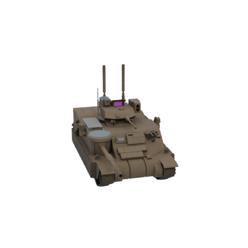 Modern Armored Fighting Vehicle 3D Model