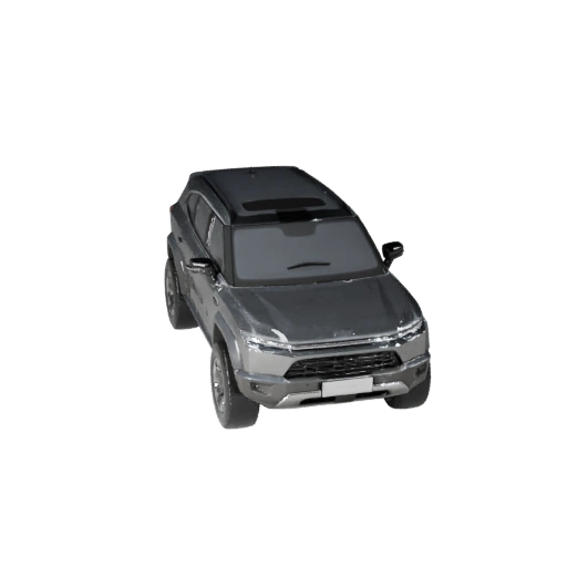 Cyber-SUV 3D-Modell für Blender & Spiele - PBR-Asset