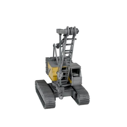Druckbarer Raupenkran STL 3D-Modell für Sammlerstücke &