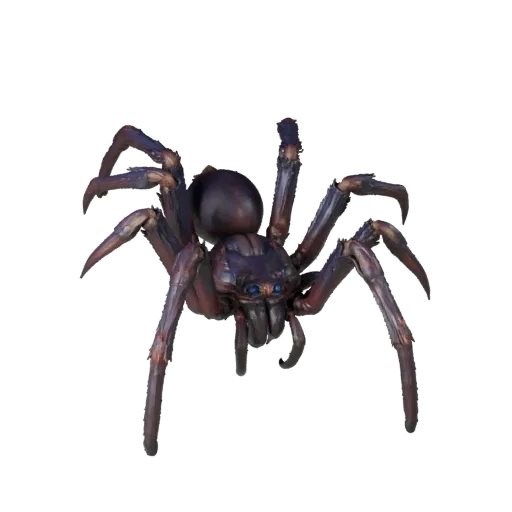 Giant Spider 3D Model for Unity - Game Ready Asset, FBX | PBR