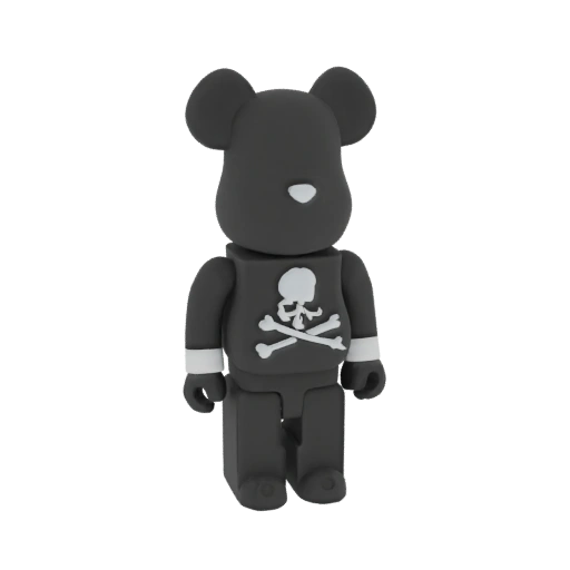 Skull and Crossbones Bearbrick 3D Model
