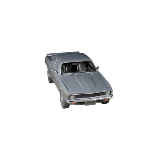 Modelo 3D de Coche Musculoso Vintage para Blender y Juegos - PBR