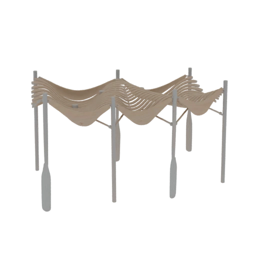 Wavy Canopy Structure