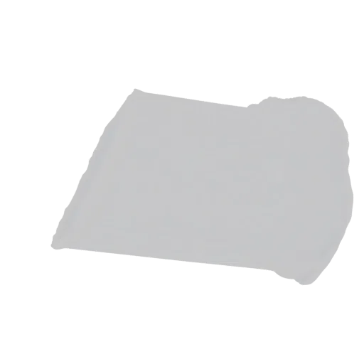 Preview render of a light gray abstract 3D model with smooth, flowing curves.