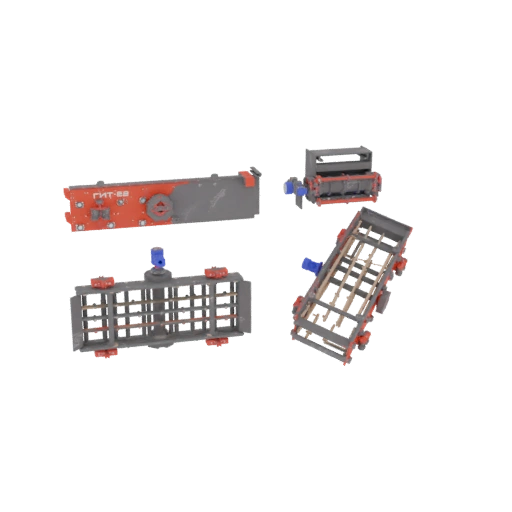 Industrial Machinery Components Set