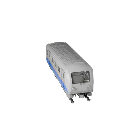 Printable Maglev Train STL 3D Model for Collectibles &