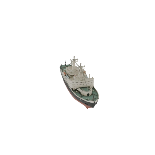 Icebreaker Ship Model