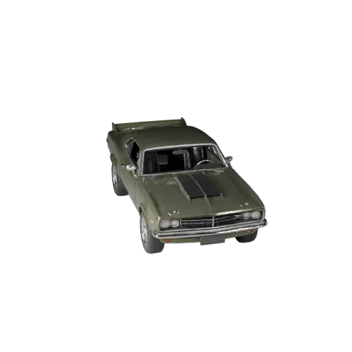 Muscle Car 3D Model for Unity - Low Poly Game Asset
