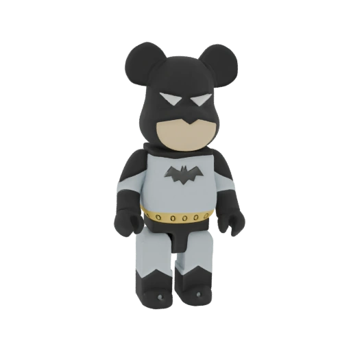 Batman Bearbrick 3D Model