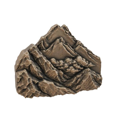 Mountain Terrain Diorama
