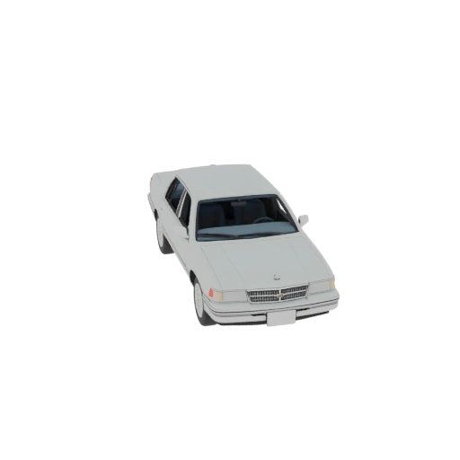 White 1992 Chevrolet Caprice Sedan, 4th Generation