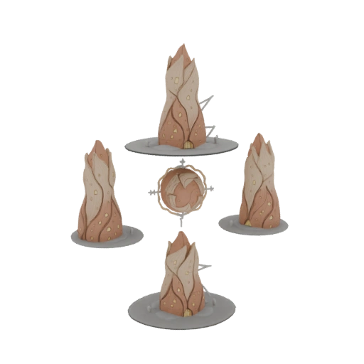 Alien Spore Pods Diorama
