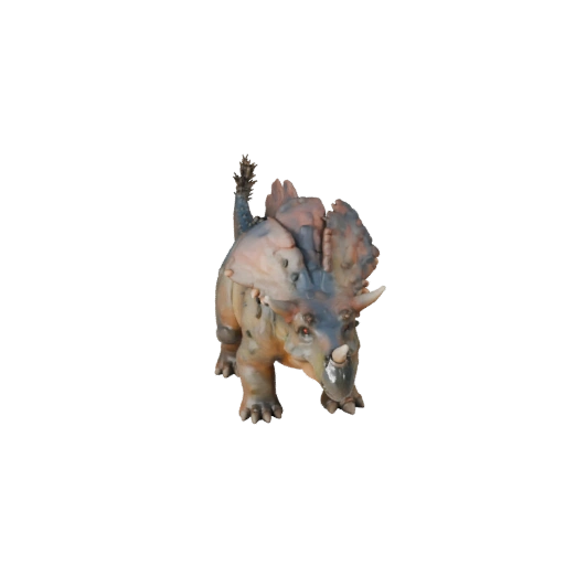 Modelo 3D de Anquilossauro de Desenho Animado - Asset Estilizado para Animação