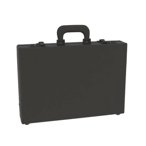Classic Briefcase 3D Model
